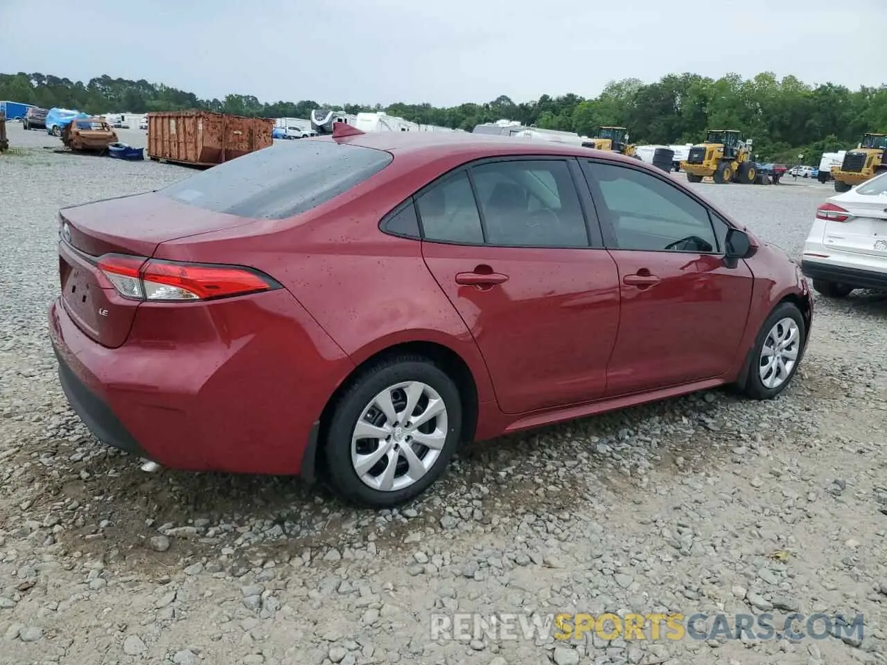 3 Photograph of a damaged car 5YFB4MDE2SP290180 TOYOTA COROLLA 2025
