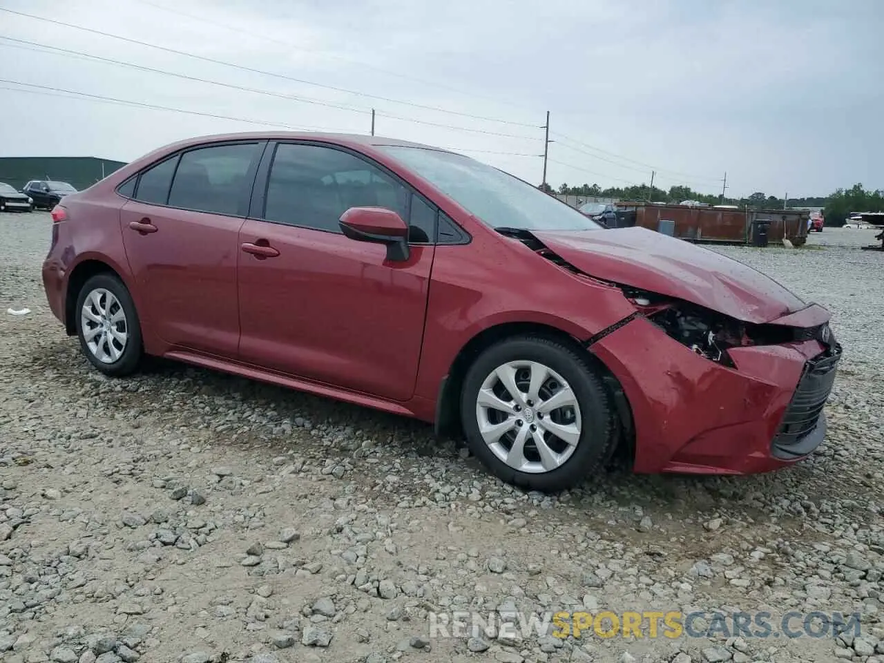 4 Photograph of a damaged car 5YFB4MDE2SP290180 TOYOTA COROLLA 2025