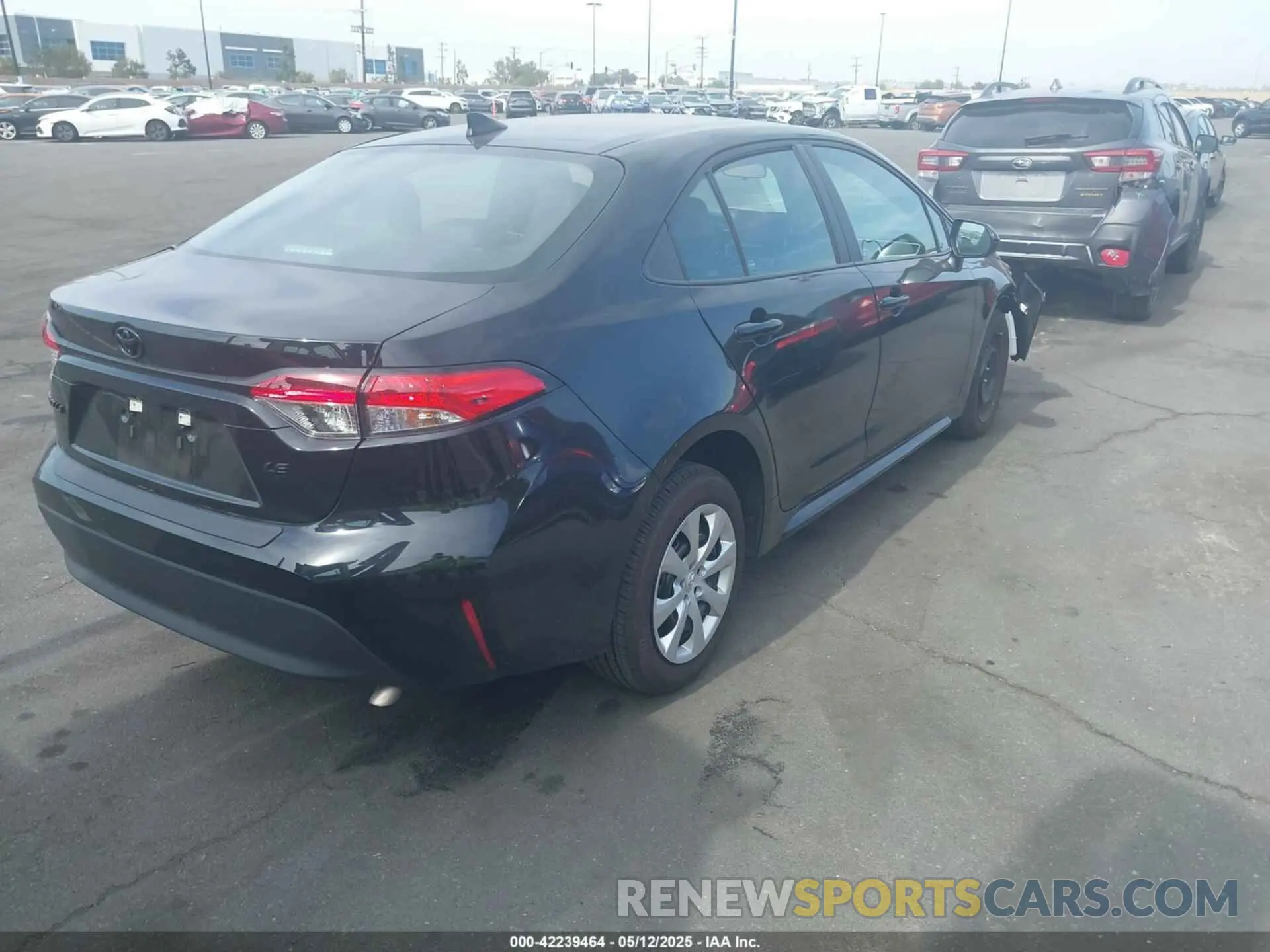4 Photograph of a damaged car 5YFB4MDE3SP234975 TOYOTA COROLLA 2025
