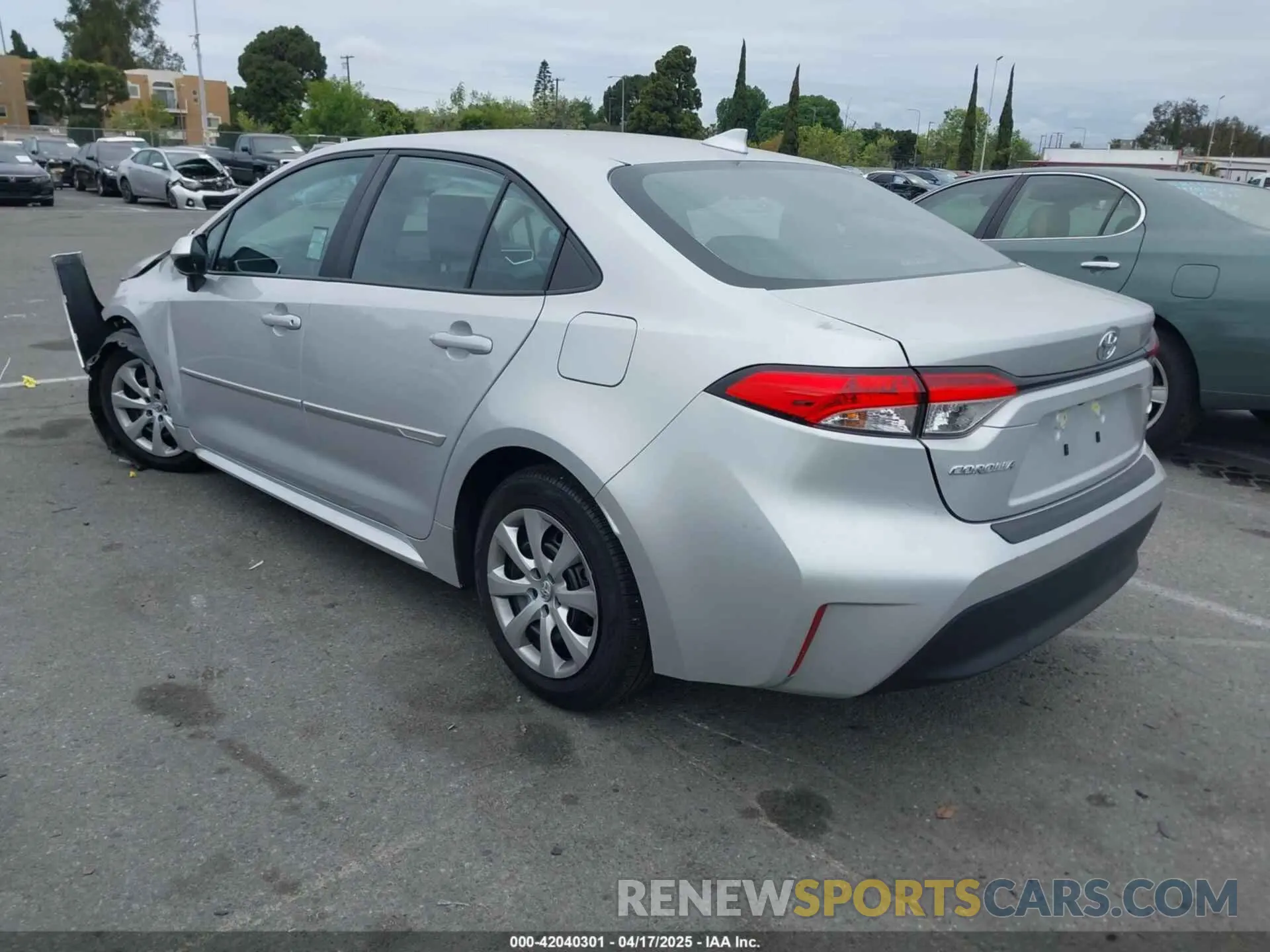 3 Photograph of a damaged car 5YFB4MDE3SP244096 TOYOTA COROLLA 2025