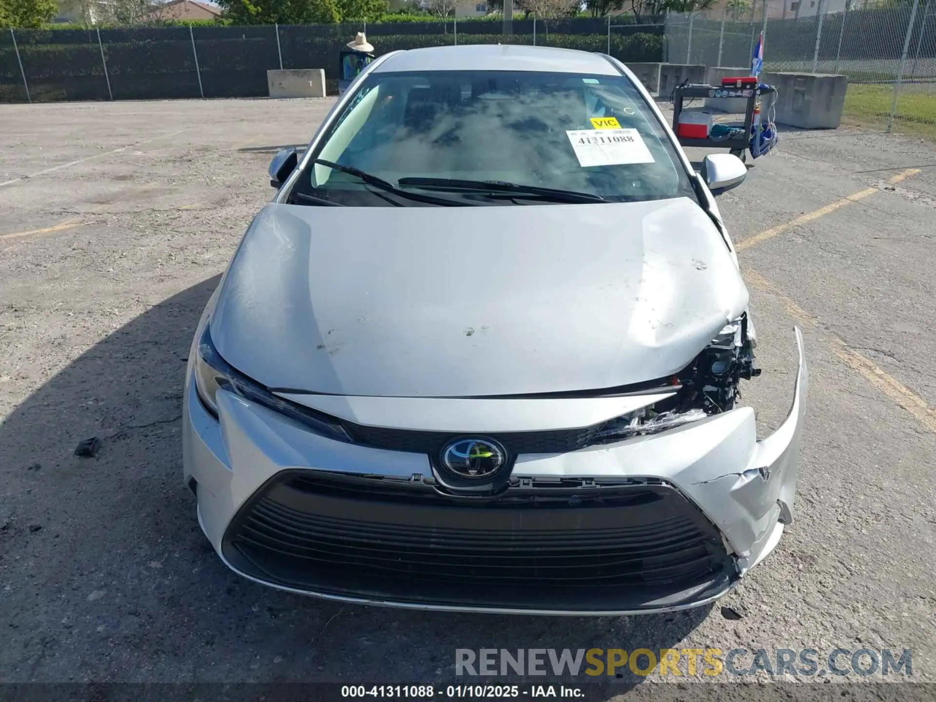 12 Photograph of a damaged car 5YFB4MDE3SP244387 TOYOTA COROLLA 2025