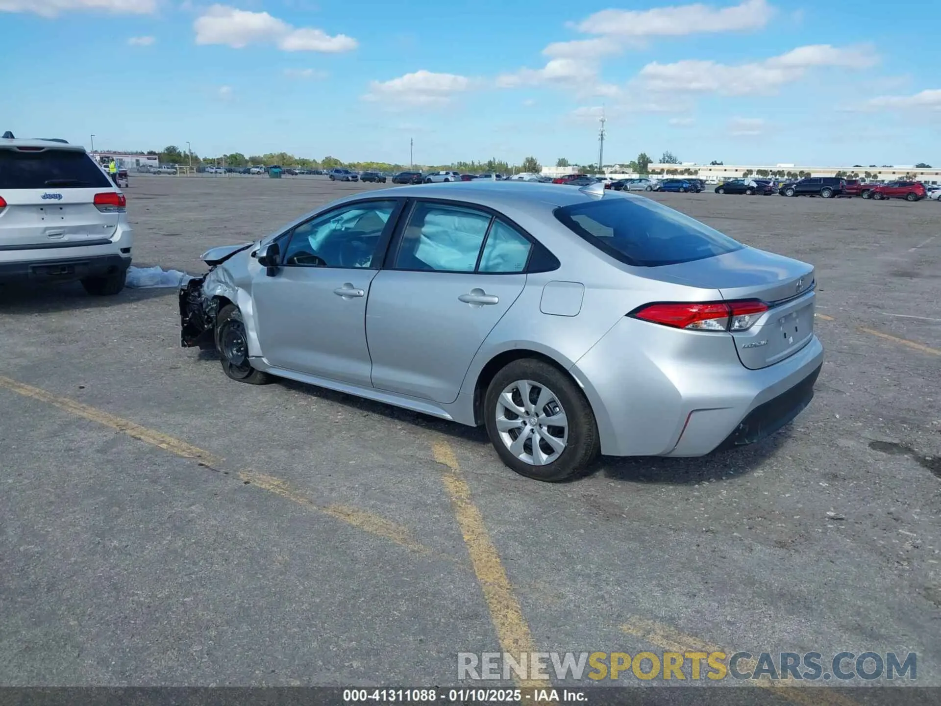 3 Photograph of a damaged car 5YFB4MDE3SP244387 TOYOTA COROLLA 2025