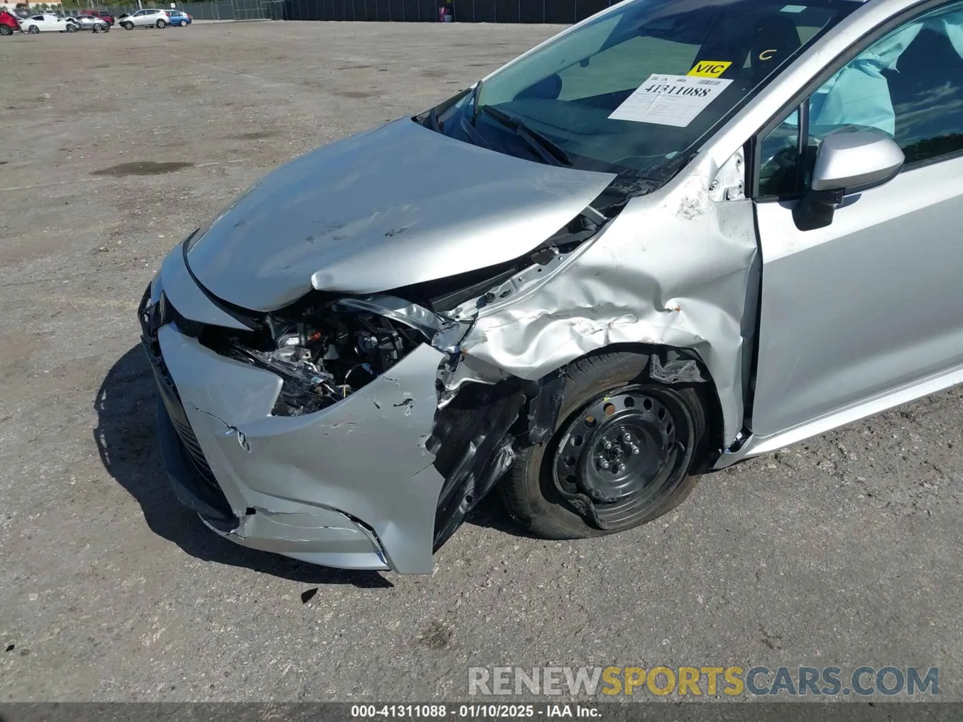 6 Photograph of a damaged car 5YFB4MDE3SP244387 TOYOTA COROLLA 2025