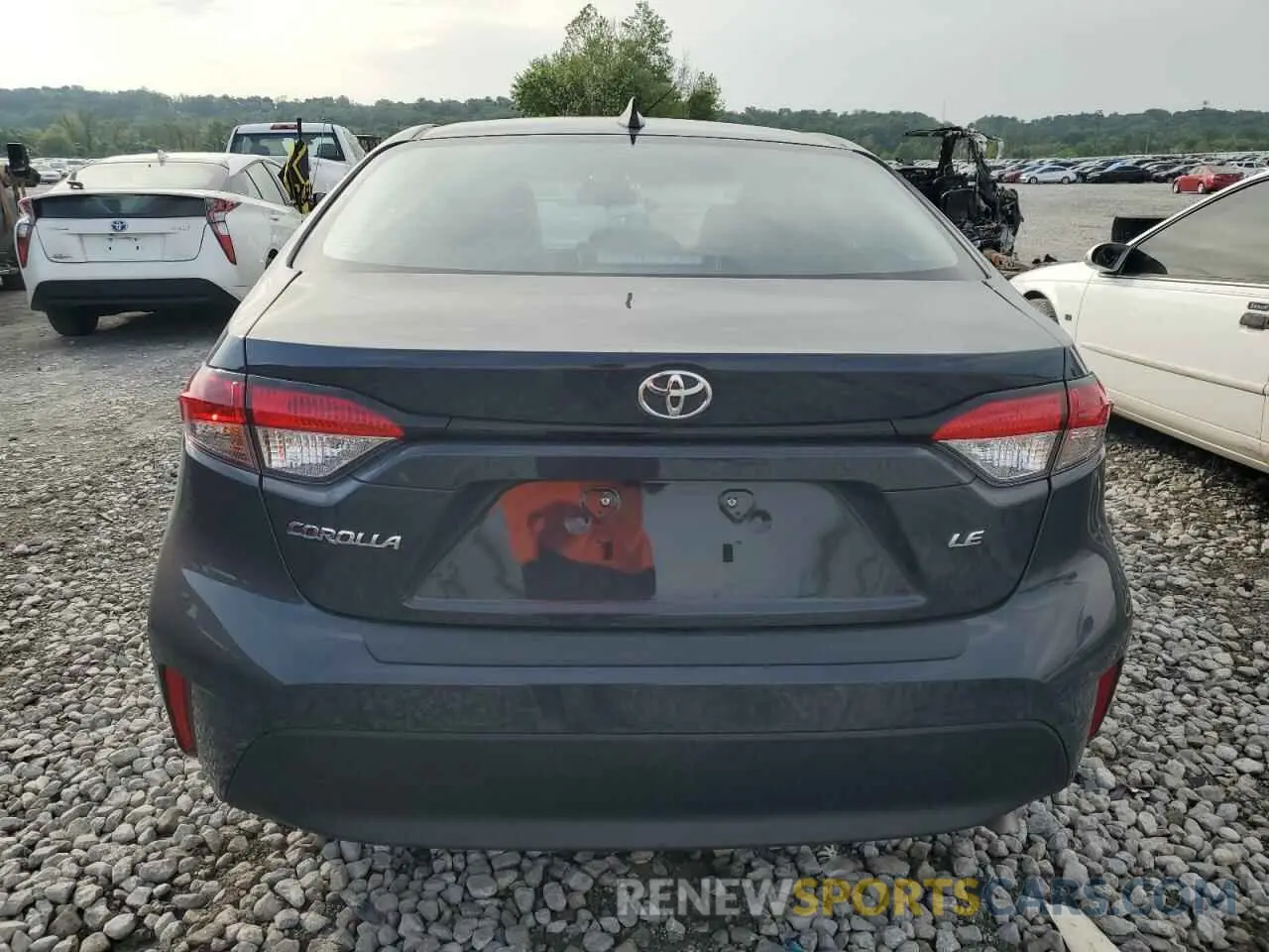 6 Photograph of a damaged car 5YFB4MDE3SP246608 TOYOTA COROLLA 2025