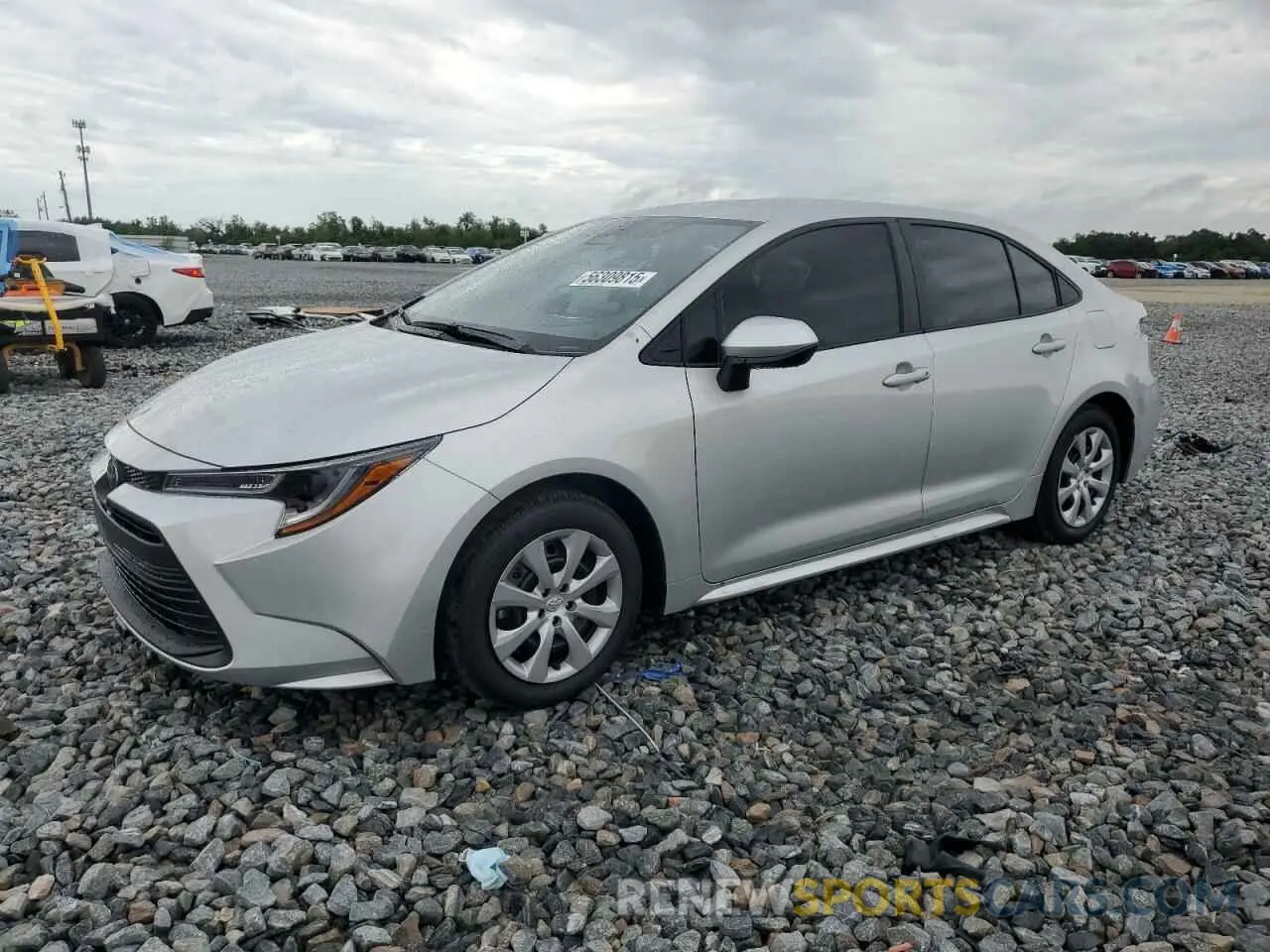 1 Photograph of a damaged car 5YFB4MDE3SP246656 TOYOTA COROLLA 2025