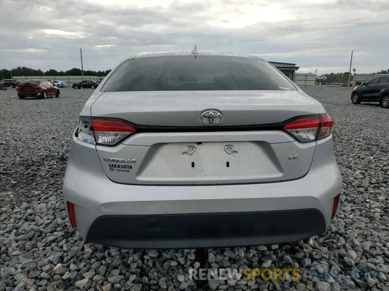 6 Photograph of a damaged car 5YFB4MDE3SP246656 TOYOTA COROLLA 2025