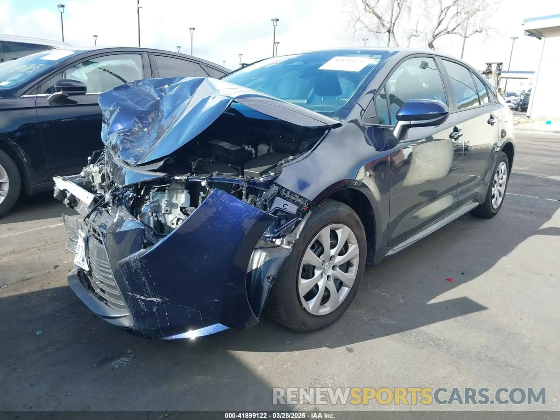 2 Photograph of a damaged car 5YFB4MDE3SP247242 TOYOTA COROLLA 2025