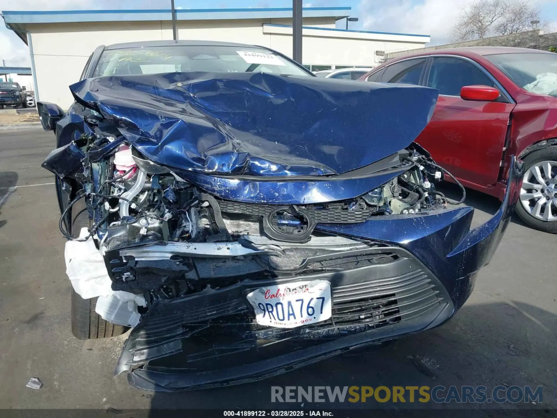 6 Photograph of a damaged car 5YFB4MDE3SP247242 TOYOTA COROLLA 2025