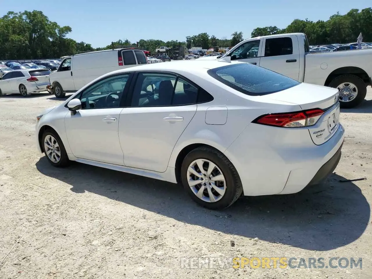 2 Photograph of a damaged car 5YFB4MDE3SP247953 TOYOTA COROLLA 2025