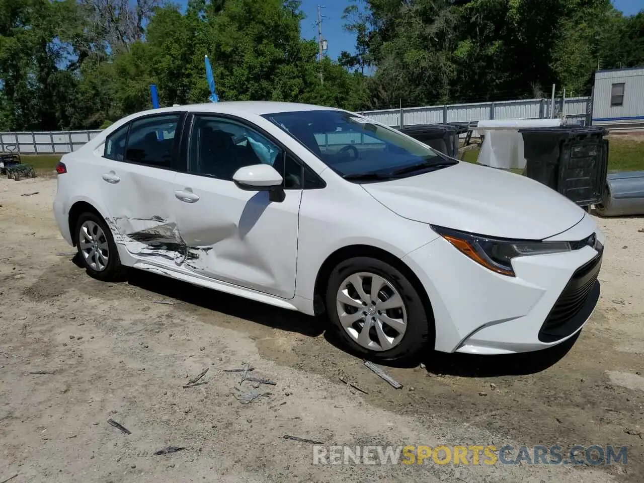 4 Photograph of a damaged car 5YFB4MDE3SP247953 TOYOTA COROLLA 2025