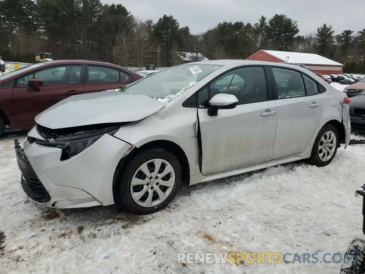 1 Photograph of a damaged car 5YFB4MDE3SP248388 TOYOTA COROLLA 2025