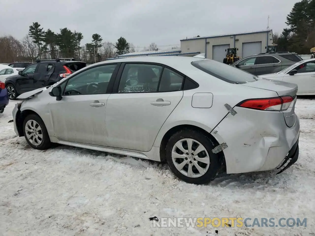 2 Photograph of a damaged car 5YFB4MDE3SP248388 TOYOTA COROLLA 2025
