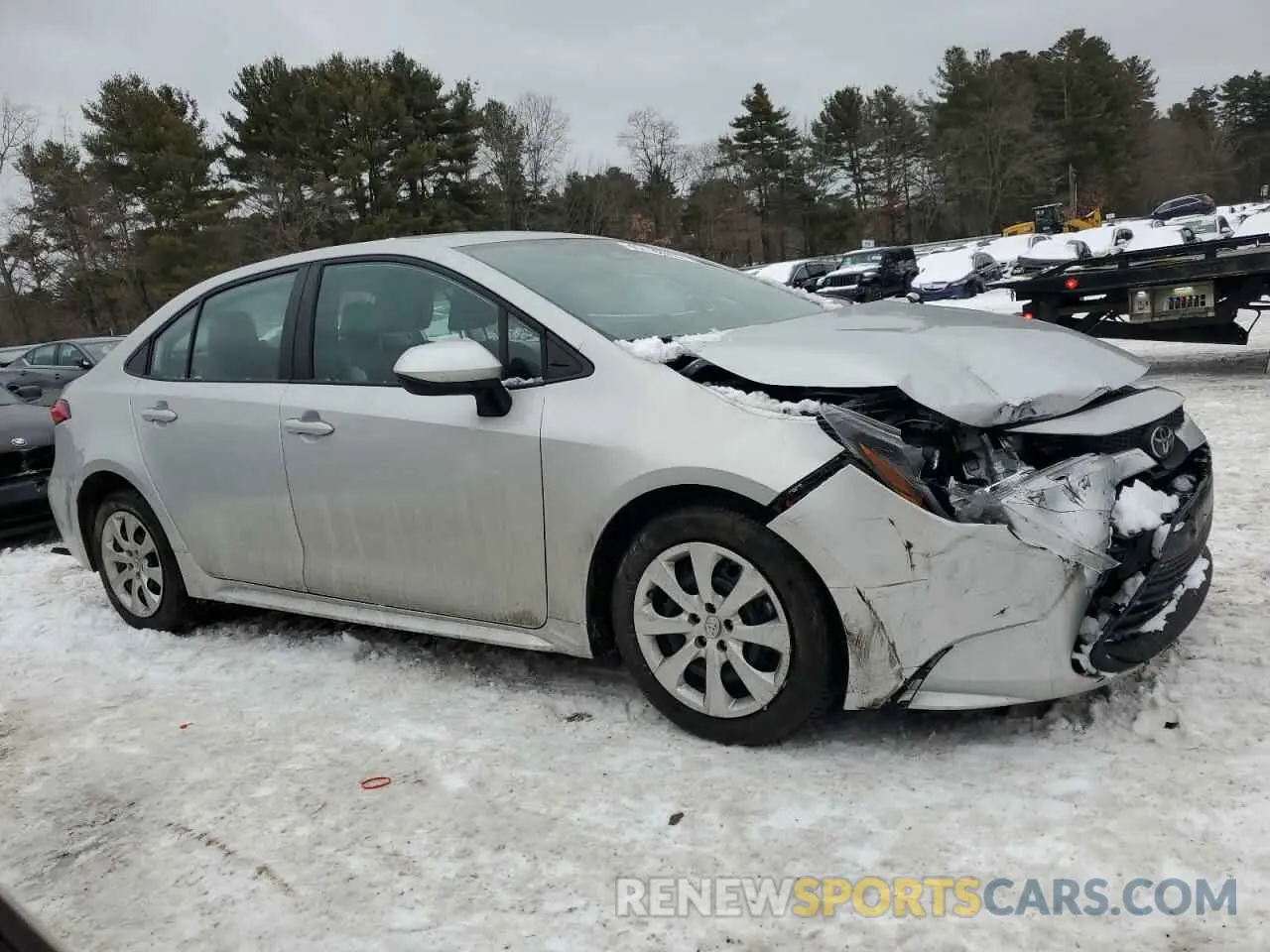 4 Photograph of a damaged car 5YFB4MDE3SP248388 TOYOTA COROLLA 2025
