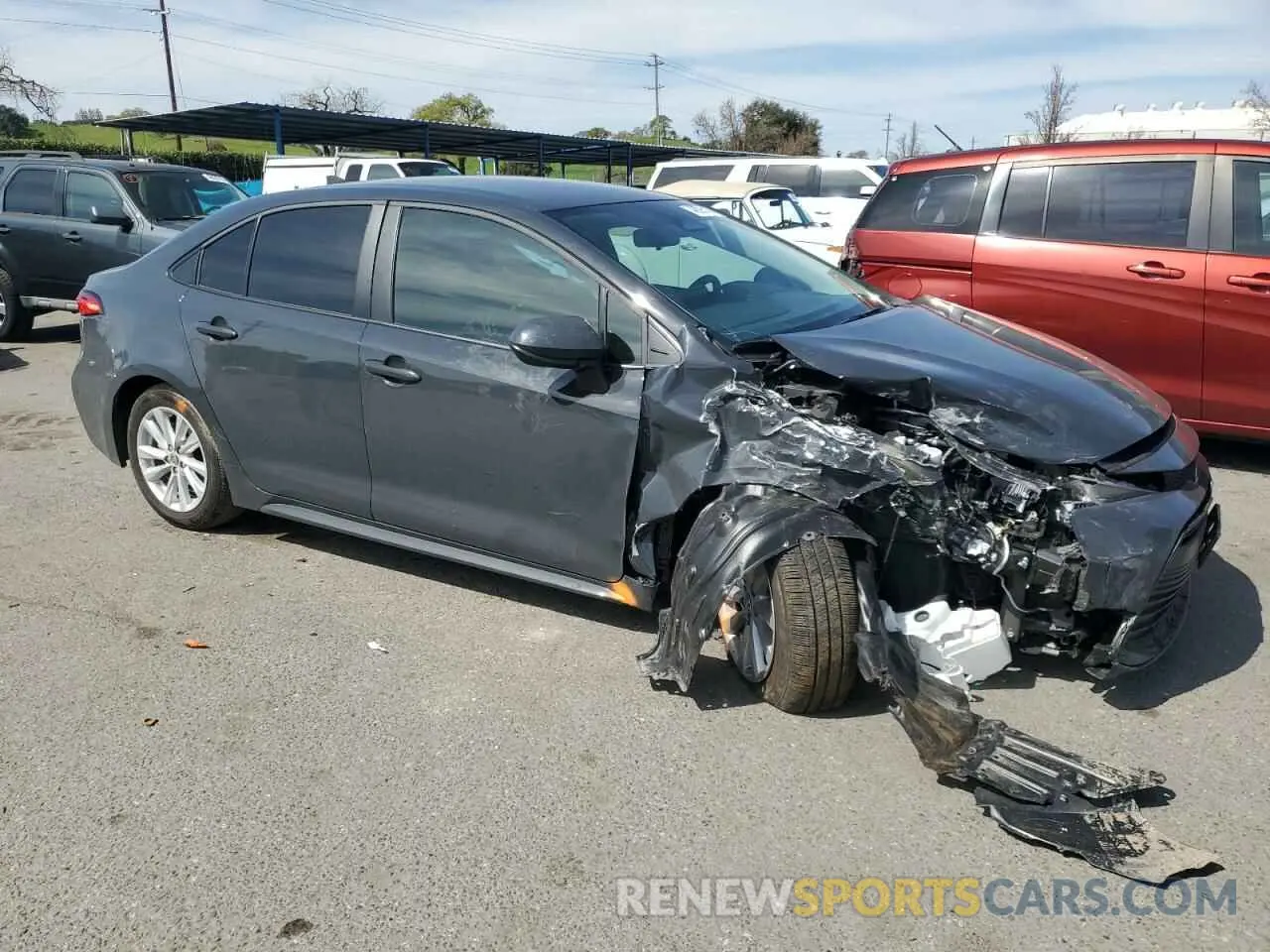 4 Photograph of a damaged car 5YFB4MDE3SP251050 TOYOTA COROLLA 2025