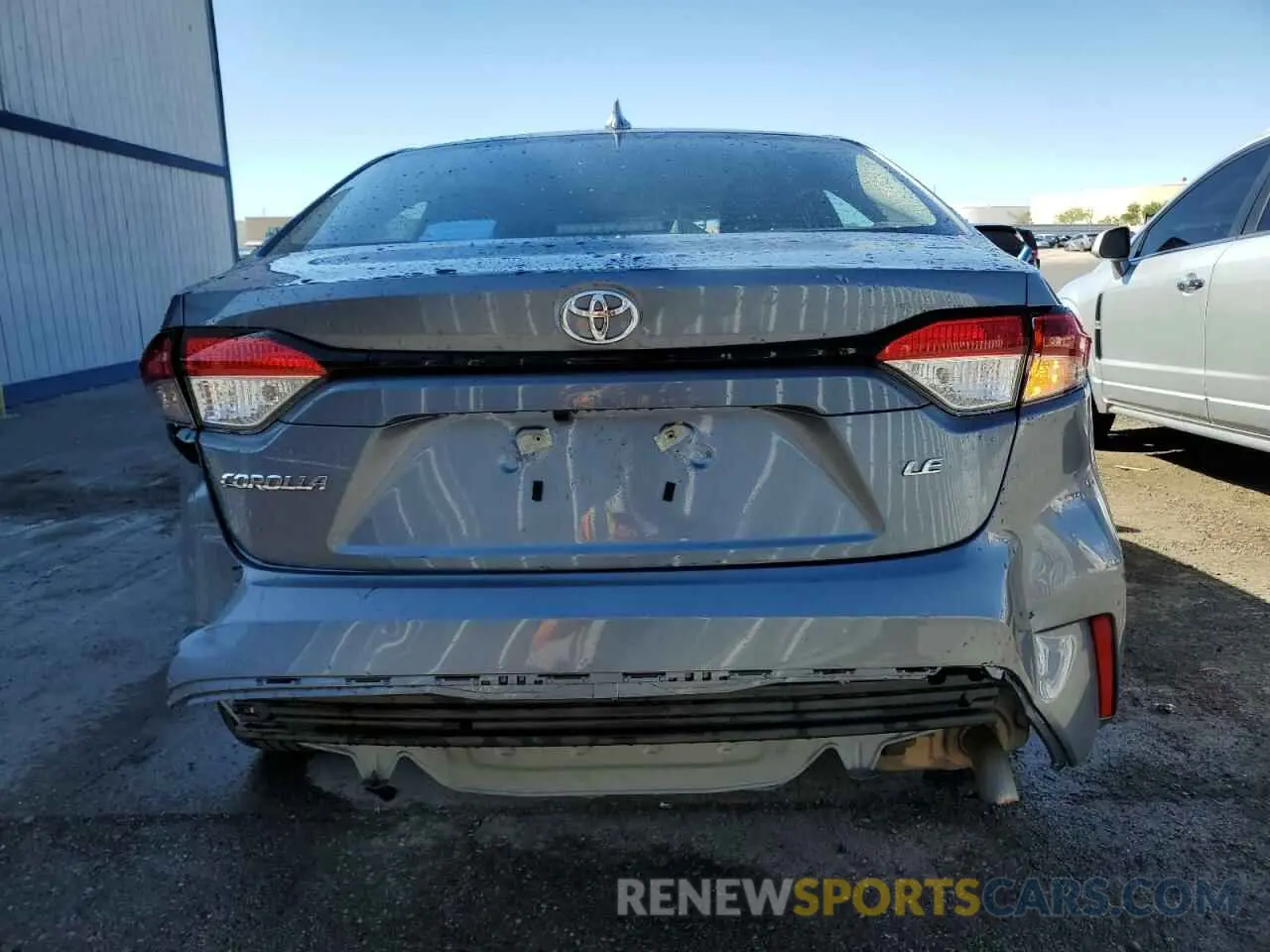 6 Photograph of a damaged car 5YFB4MDE3SP263330 TOYOTA COROLLA 2025