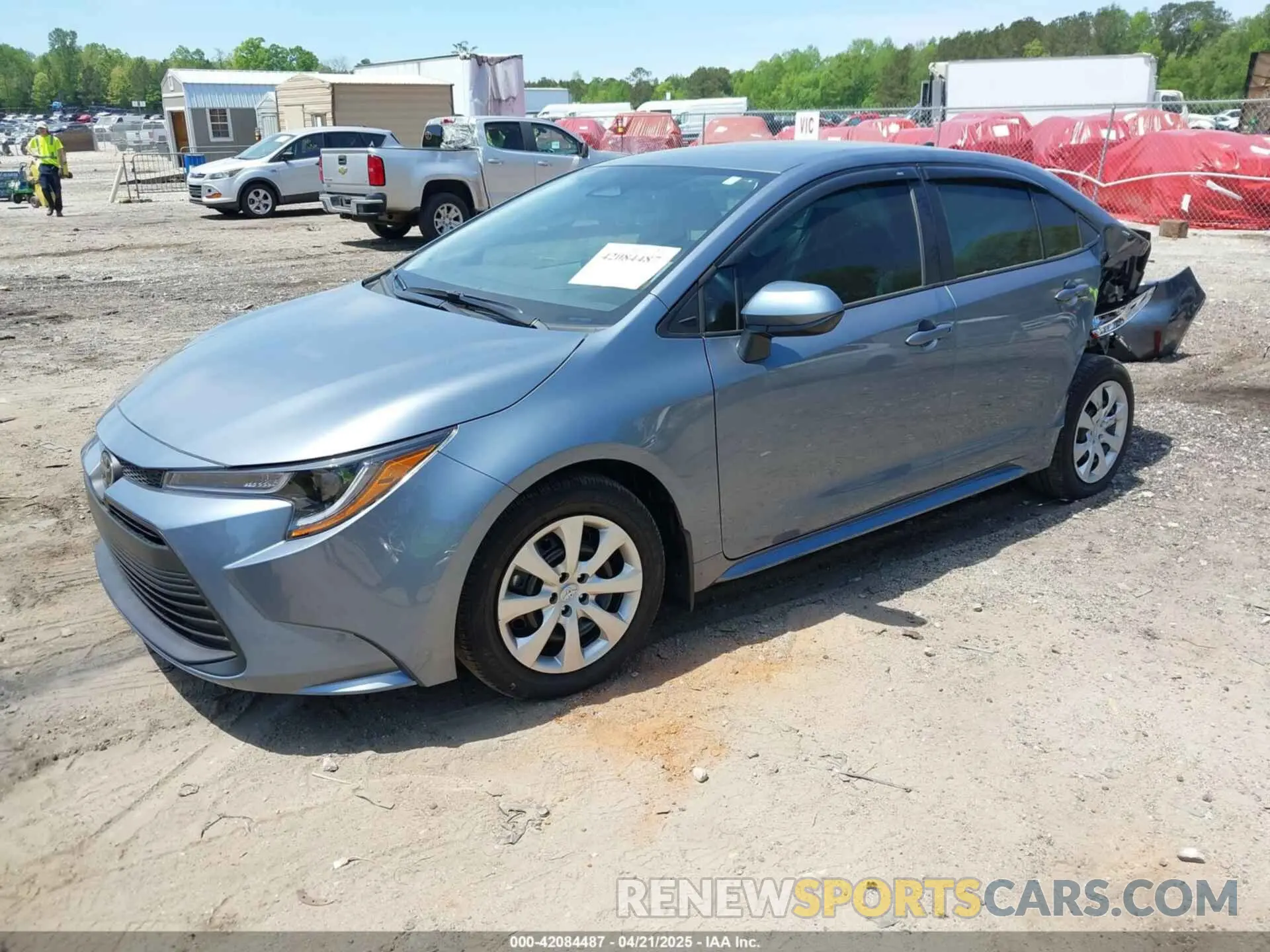 2 Photograph of a damaged car 5YFB4MDE3SP272898 TOYOTA COROLLA 2025