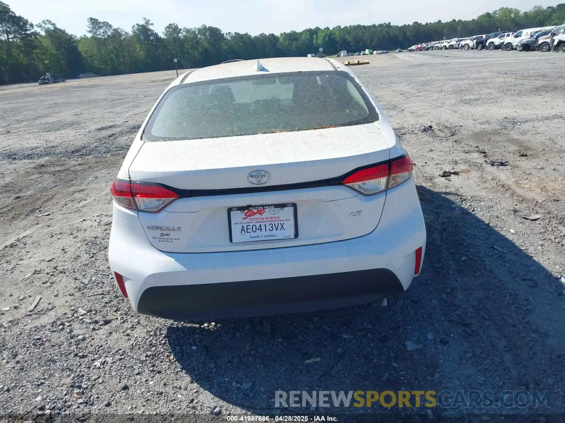 17 Photograph of a damaged car 5YFB4MDE3SP273131 TOYOTA COROLLA 2025
