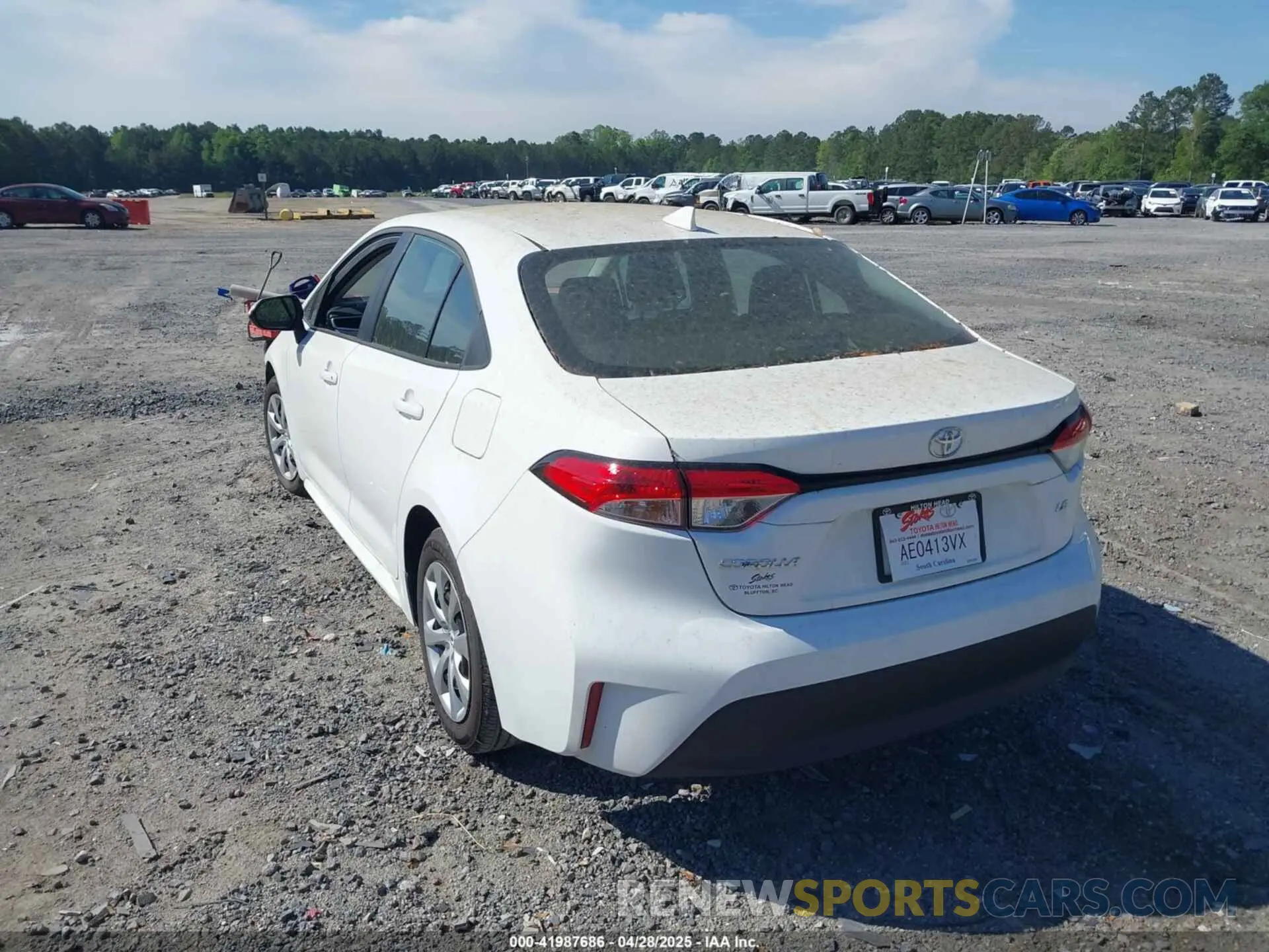 3 Photograph of a damaged car 5YFB4MDE3SP273131 TOYOTA COROLLA 2025