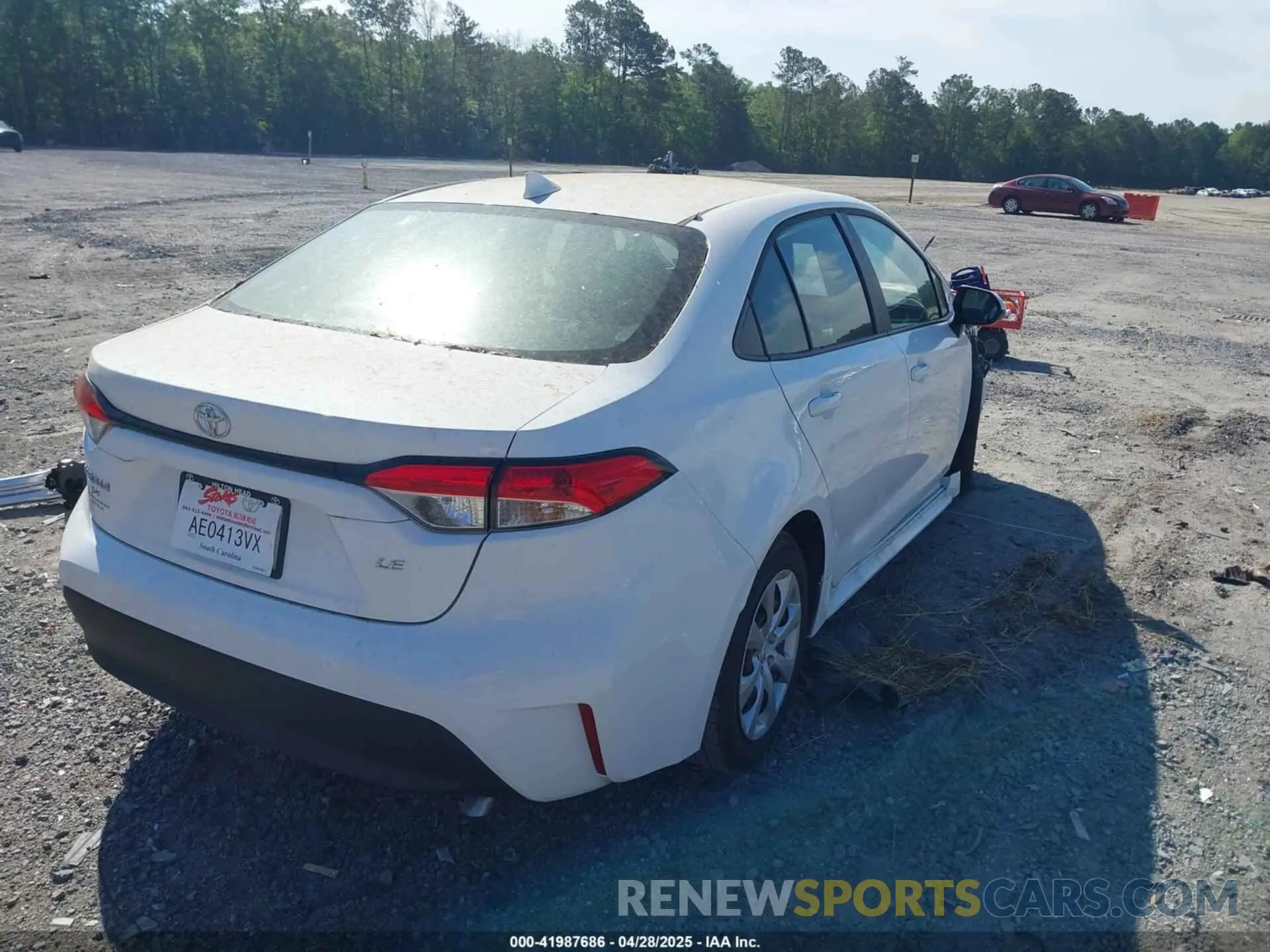 4 Photograph of a damaged car 5YFB4MDE3SP273131 TOYOTA COROLLA 2025