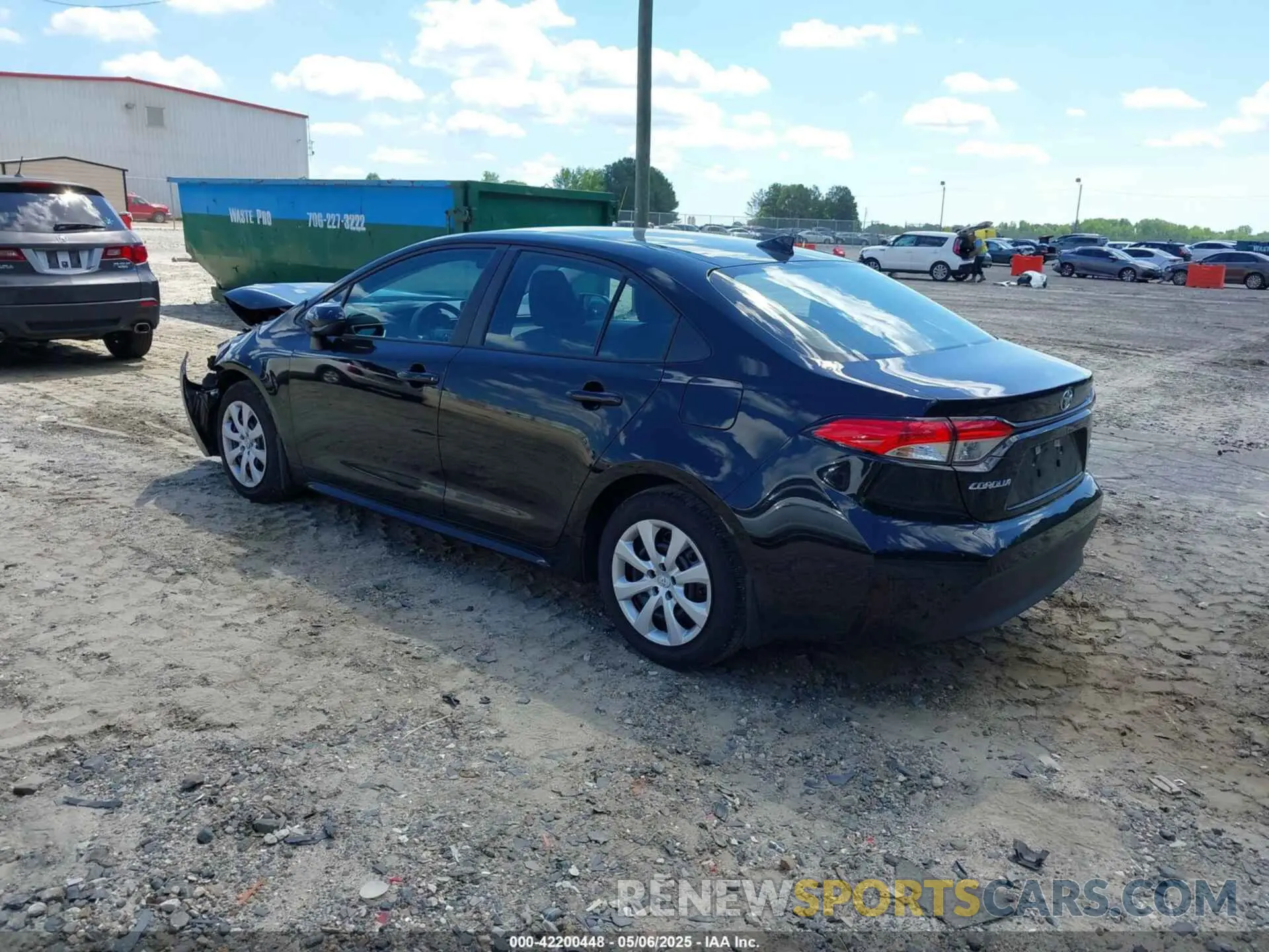3 Photograph of a damaged car 5YFB4MDE3SP280662 TOYOTA COROLLA 2025