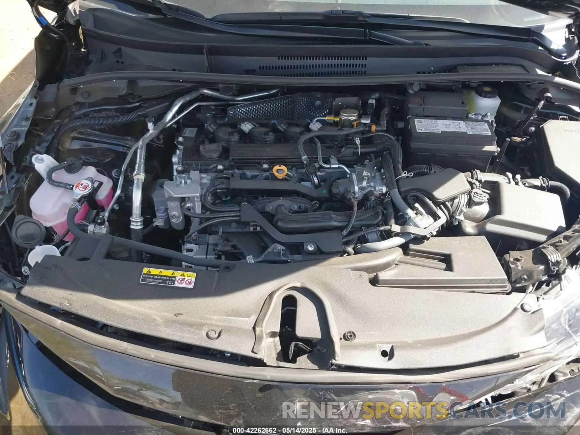 10 Photograph of a damaged car 5YFB4MDE3SP286008 TOYOTA COROLLA 2025