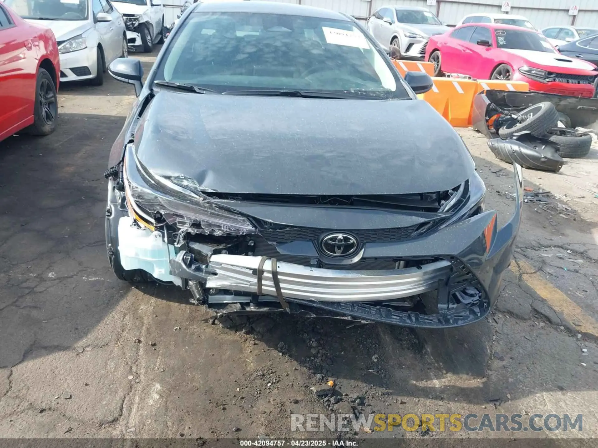 6 Photograph of a damaged car 5YFB4MDE3SP291015 TOYOTA COROLLA 2025