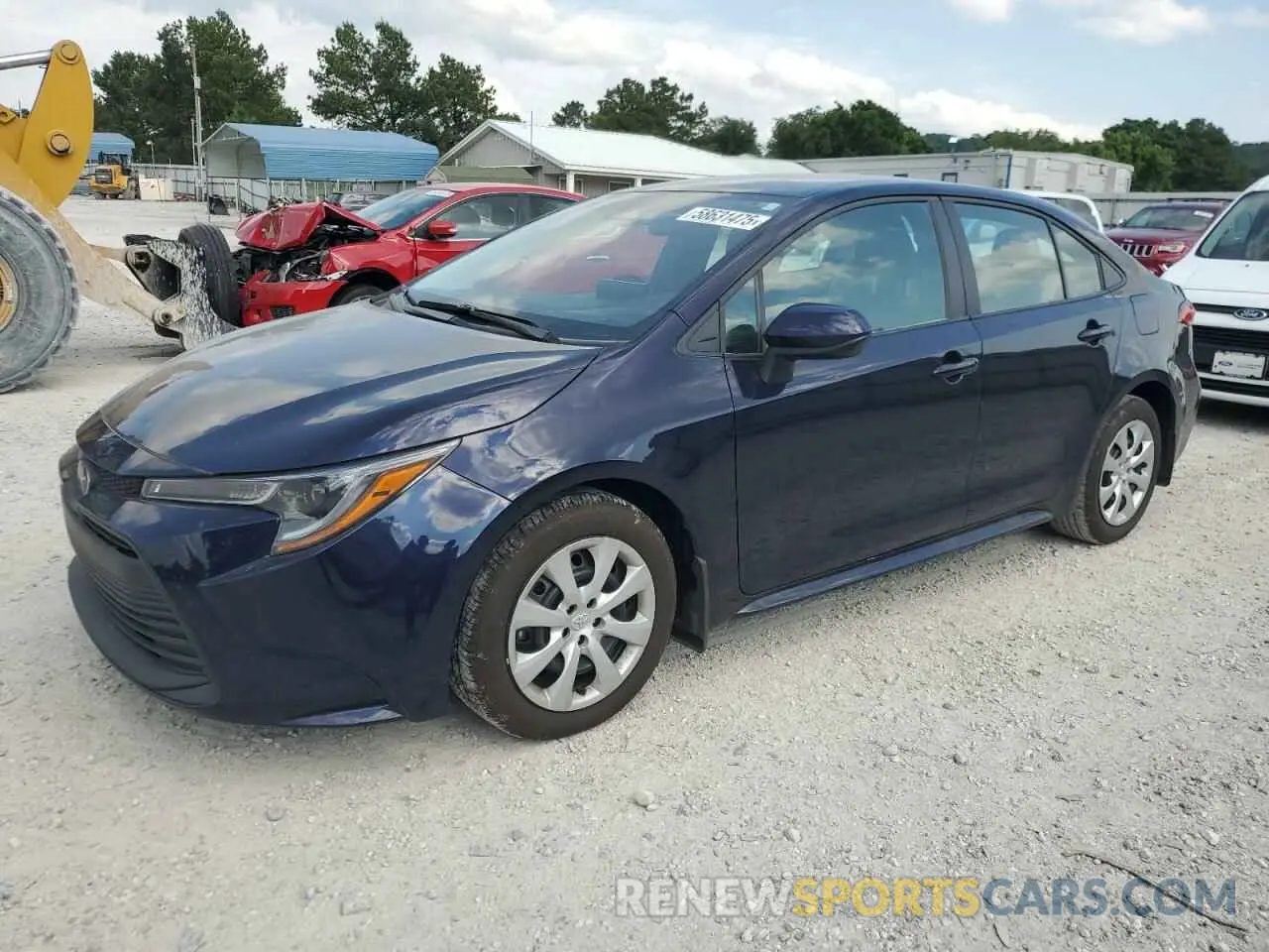 1 Photograph of a damaged car 5YFB4MDE4SP238694 TOYOTA COROLLA 2025