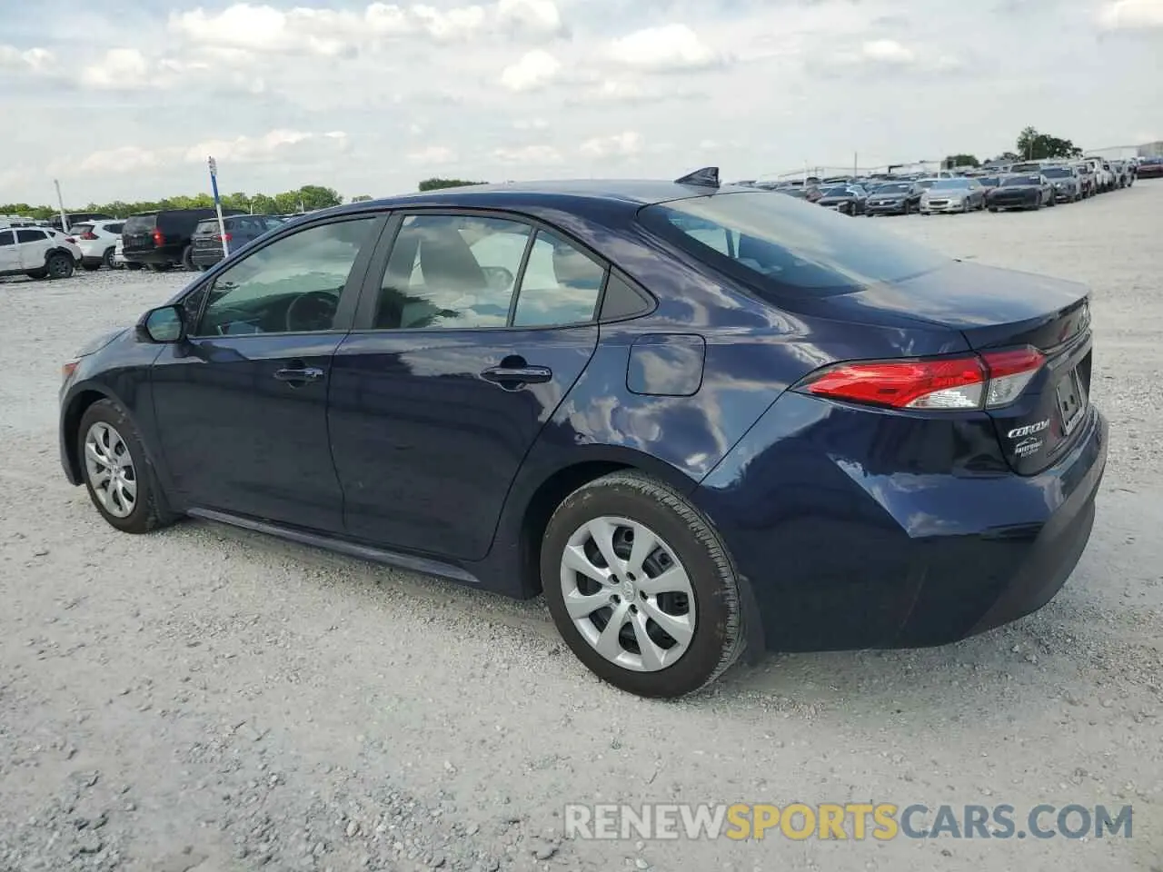 2 Photograph of a damaged car 5YFB4MDE4SP238694 TOYOTA COROLLA 2025