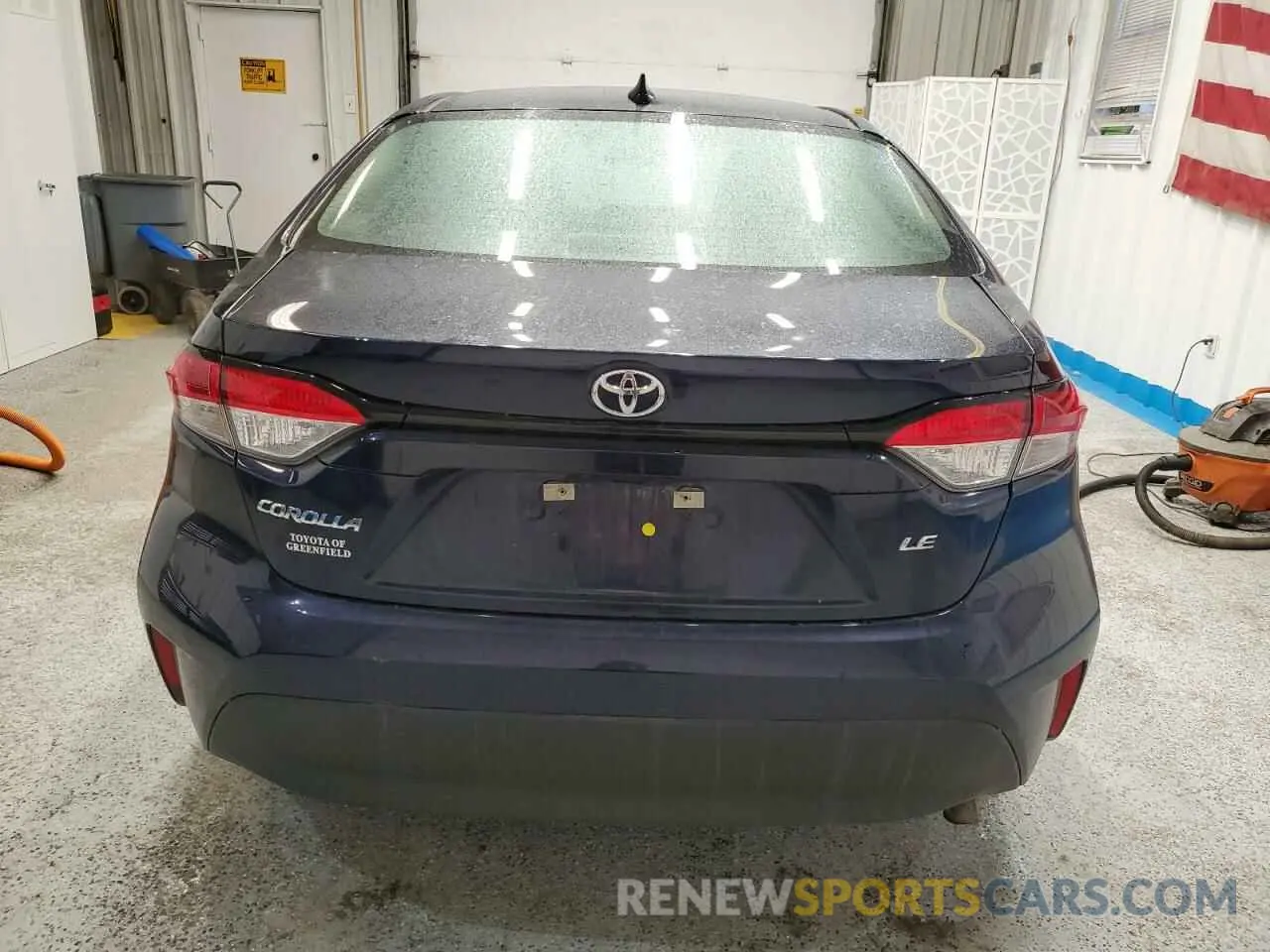 6 Photograph of a damaged car 5YFB4MDE4SP246049 TOYOTA COROLLA 2025