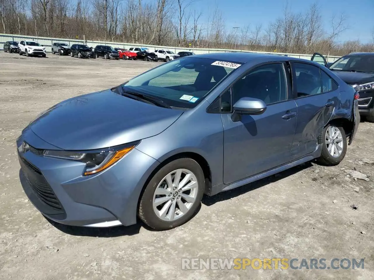 1 Photograph of a damaged car 5YFB4MDE4SP249727 TOYOTA COROLLA 2025
