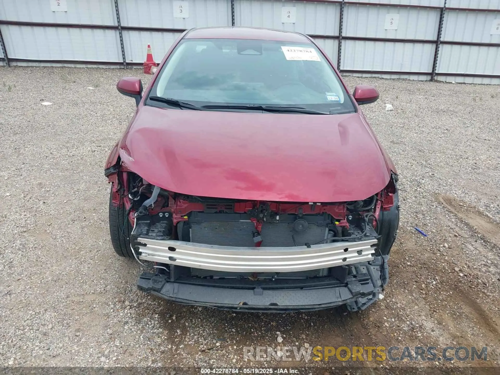 13 Photograph of a damaged car 5YFB4MDE4SP250862 TOYOTA COROLLA 2025