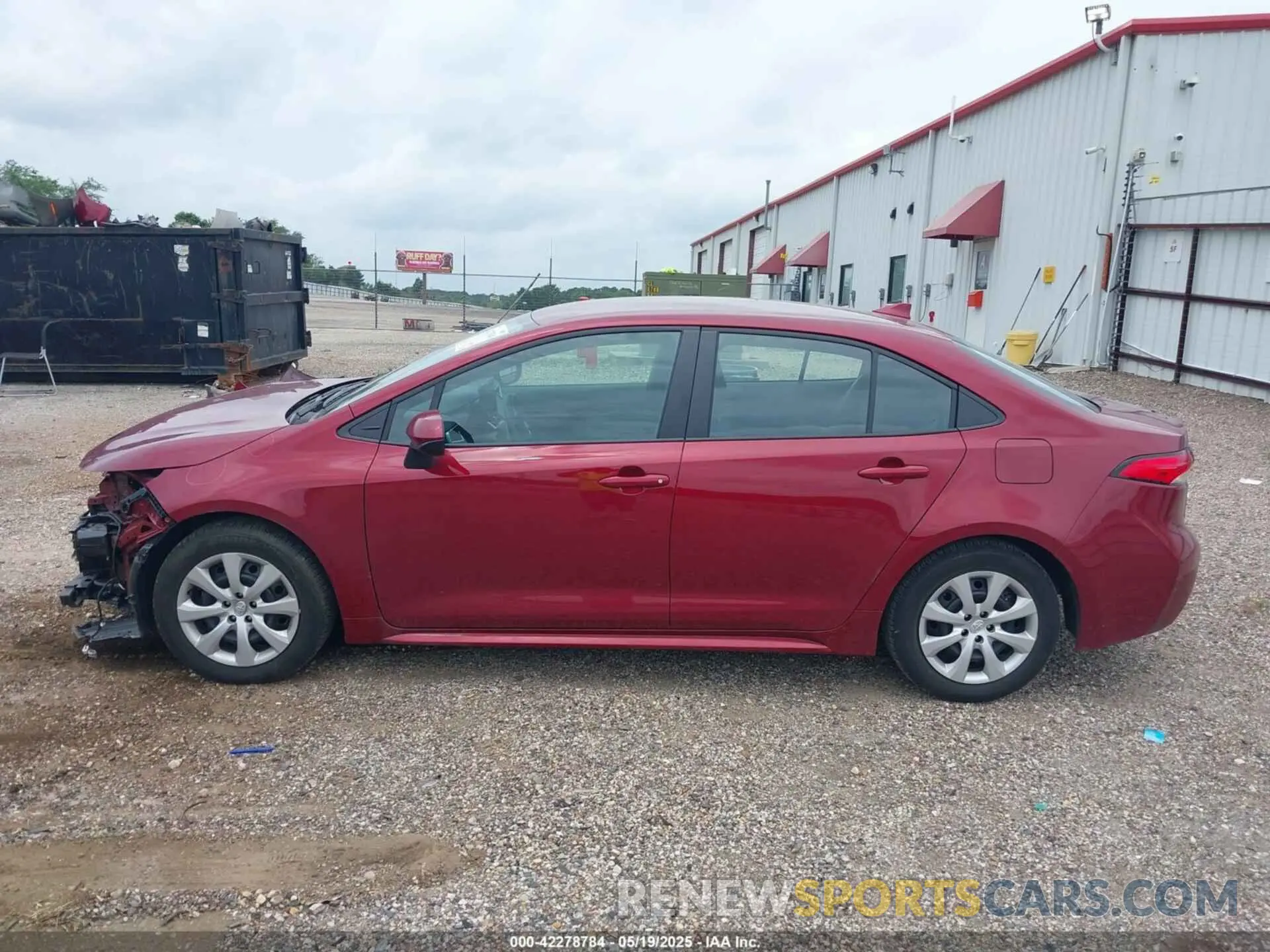 15 Photograph of a damaged car 5YFB4MDE4SP250862 TOYOTA COROLLA 2025