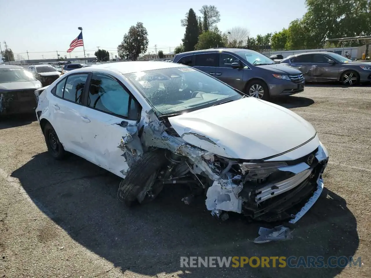 4 Photograph of a damaged car 5YFB4MDE4SP254944 TOYOTA COROLLA 2025