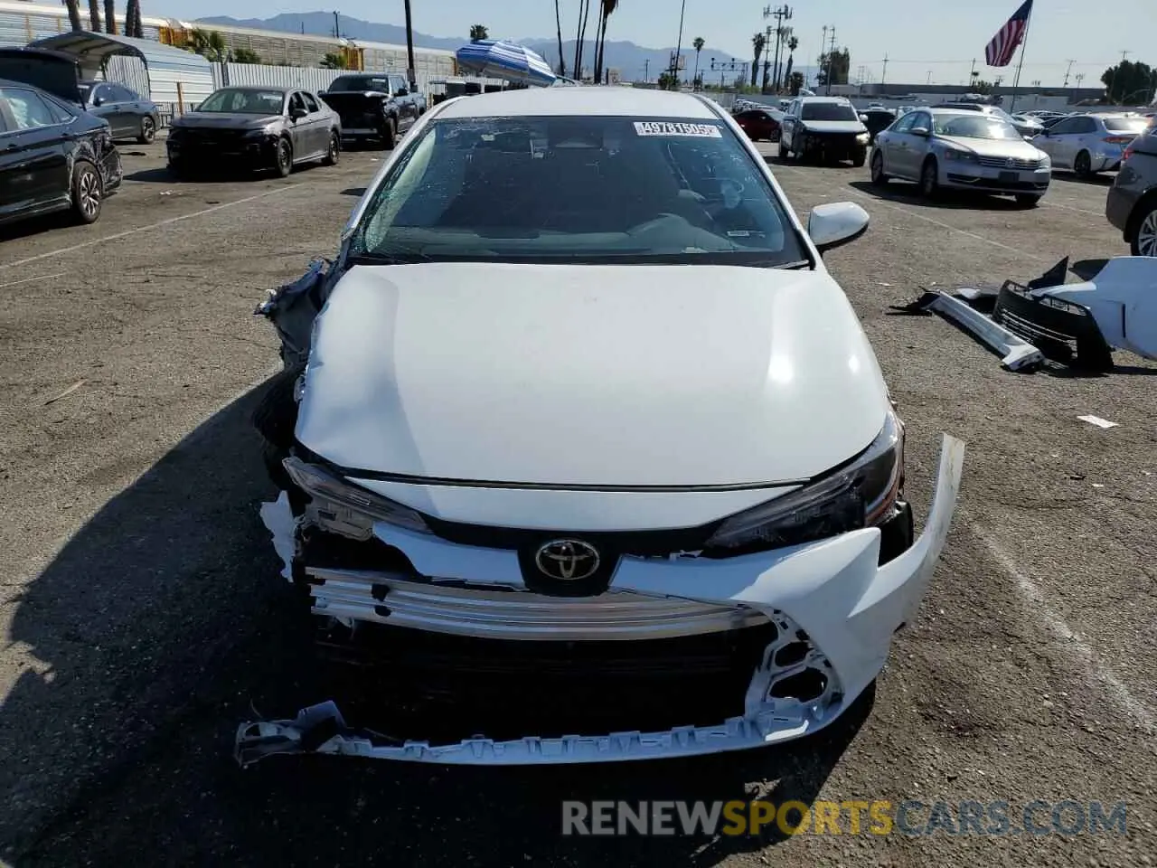 5 Photograph of a damaged car 5YFB4MDE4SP254944 TOYOTA COROLLA 2025