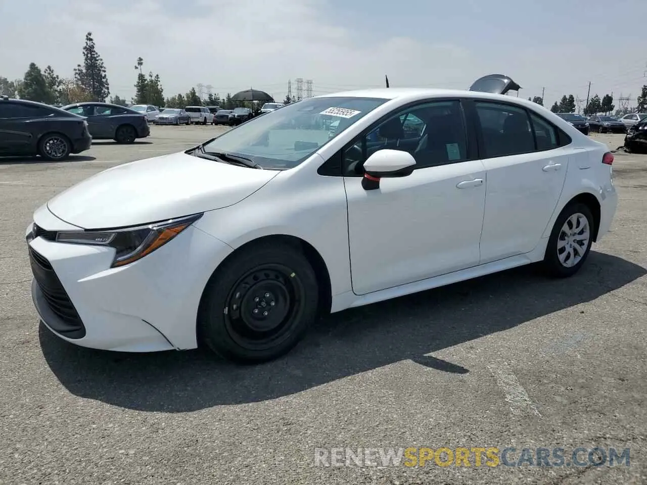 1 Photograph of a damaged car 5YFB4MDE4SP265023 TOYOTA COROLLA 2025