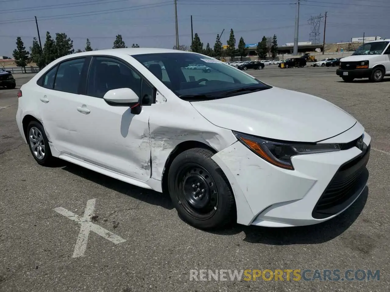 4 Photograph of a damaged car 5YFB4MDE4SP265023 TOYOTA COROLLA 2025