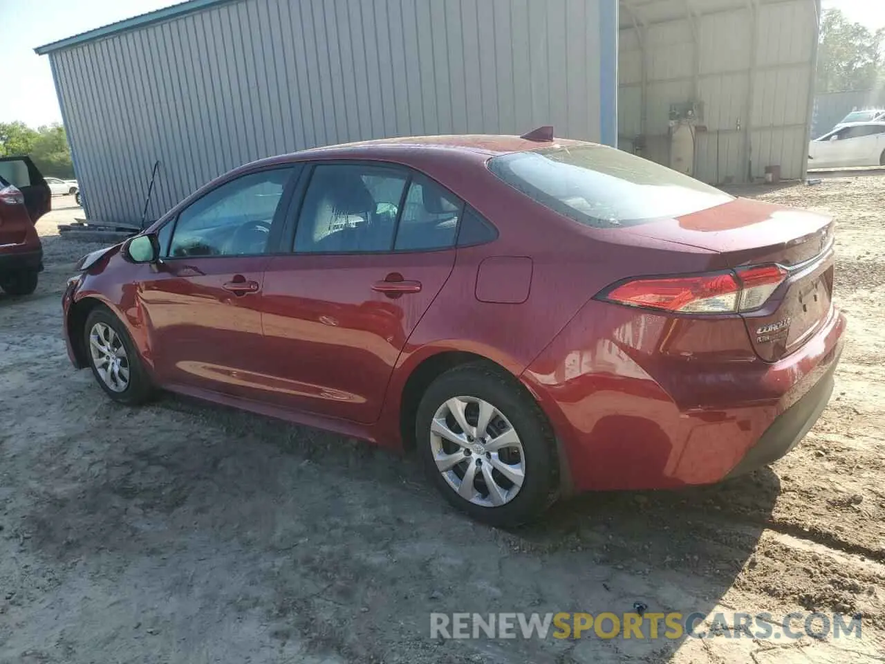 2 Photograph of a damaged car 5YFB4MDE4SP270948 TOYOTA COROLLA 2025