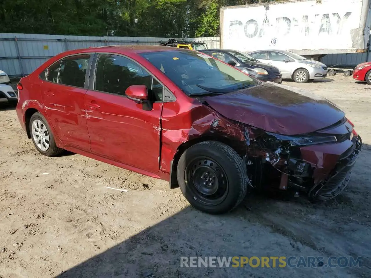 4 Photograph of a damaged car 5YFB4MDE4SP270948 TOYOTA COROLLA 2025