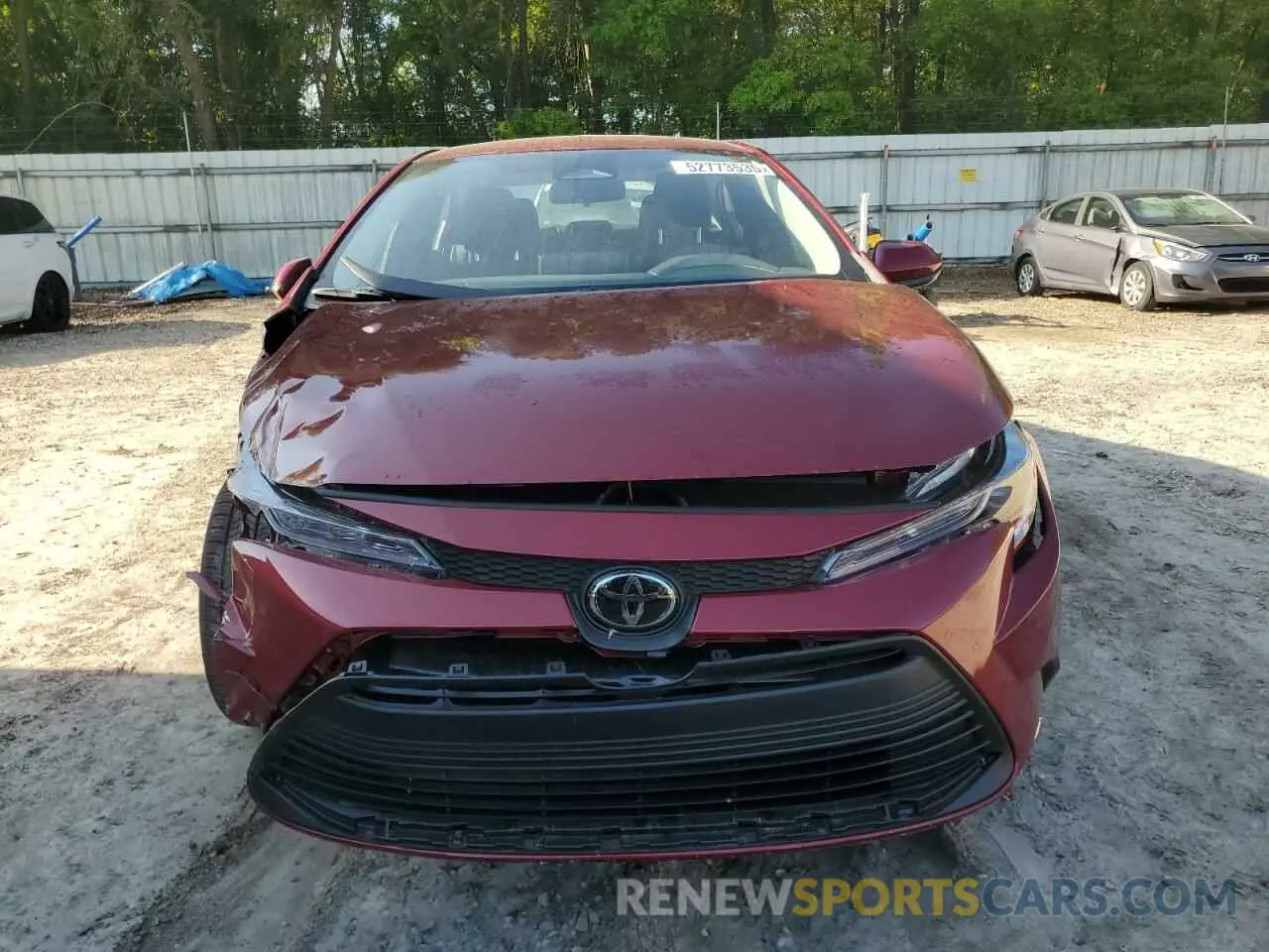 5 Photograph of a damaged car 5YFB4MDE4SP270948 TOYOTA COROLLA 2025