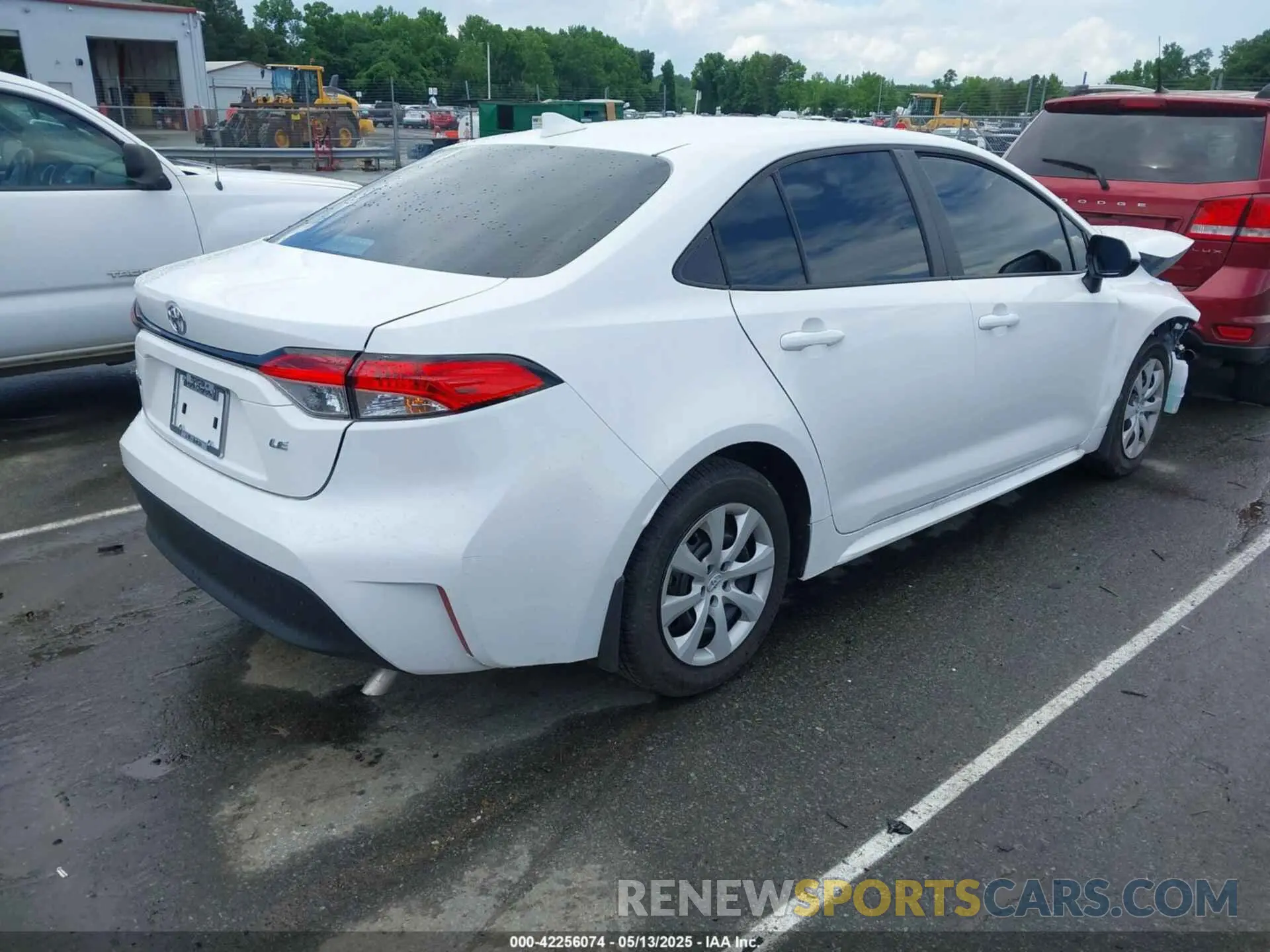 4 Photograph of a damaged car 5YFB4MDE4SP276037 TOYOTA COROLLA 2025