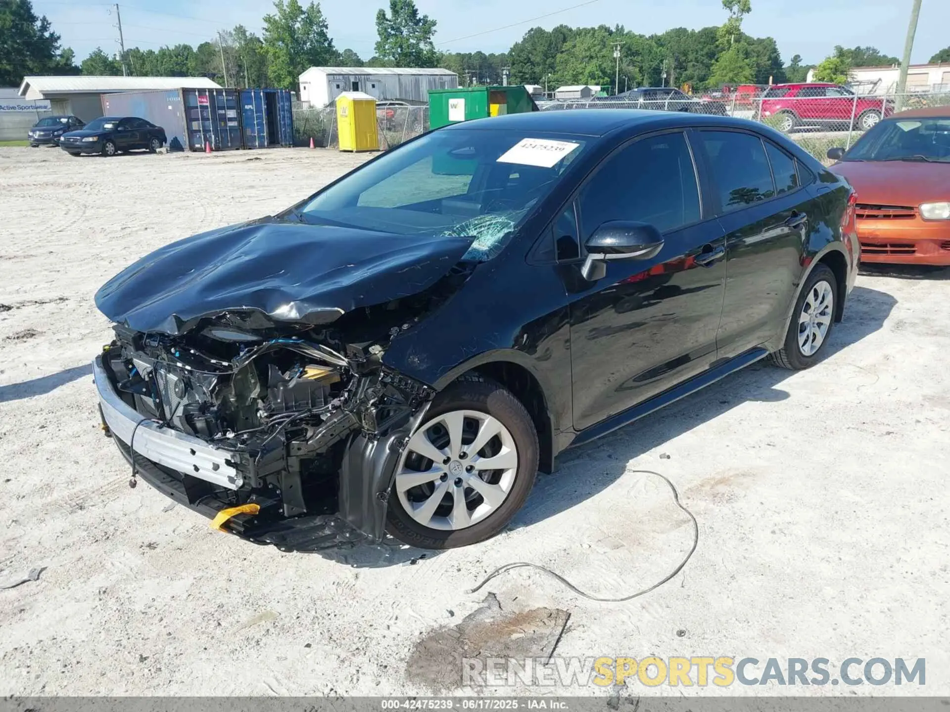 2 Photograph of a damaged car 5YFB4MDE4SP290469 TOYOTA COROLLA 2025