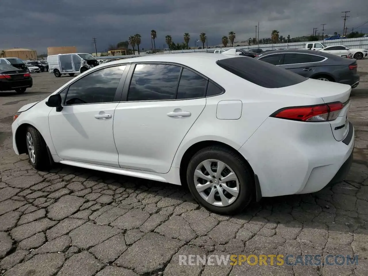2 Photograph of a damaged car 5YFB4MDE5SP229759 TOYOTA COROLLA 2025