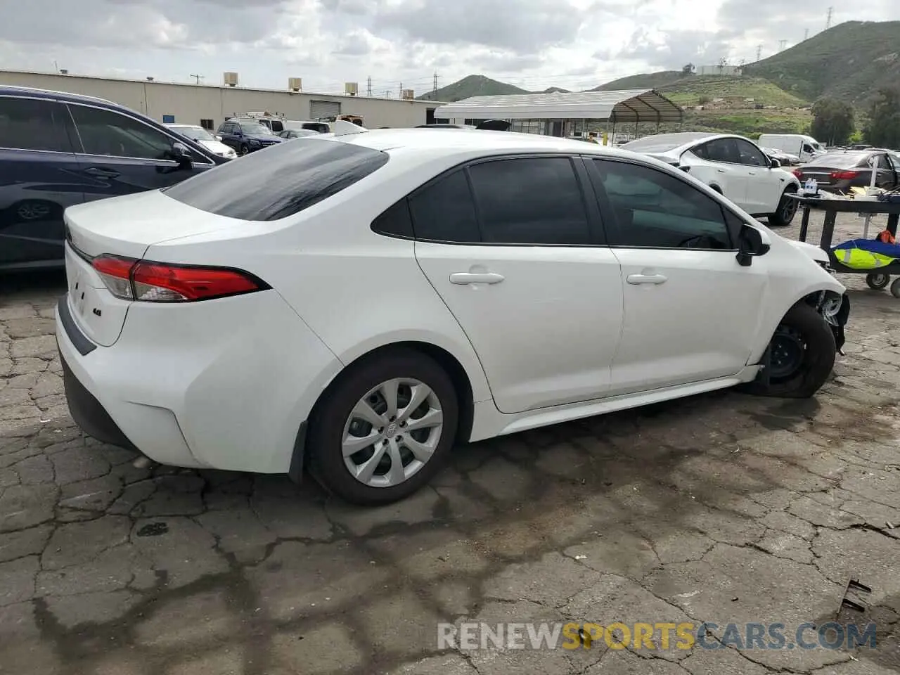 3 Photograph of a damaged car 5YFB4MDE5SP229759 TOYOTA COROLLA 2025