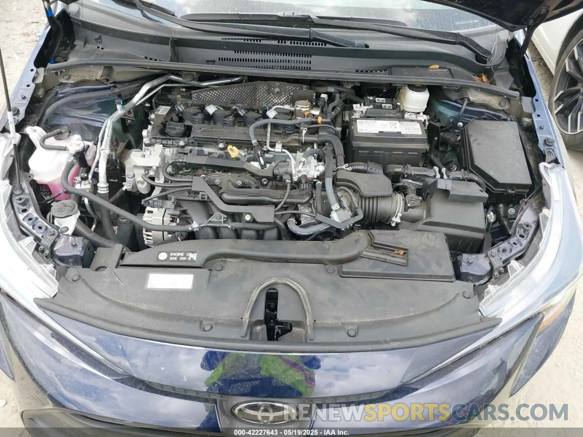 10 Photograph of a damaged car 5YFB4MDE5SP240308 TOYOTA COROLLA 2025