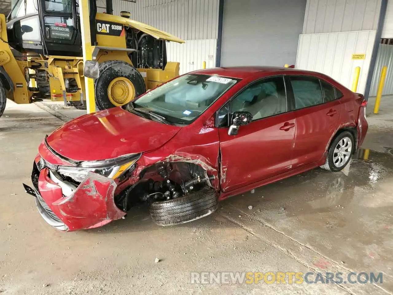 1 Photograph of a damaged car 5YFB4MDE5SP250370 TOYOTA COROLLA 2025