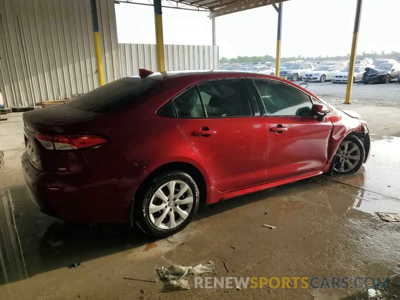 3 Photograph of a damaged car 5YFB4MDE5SP250370 TOYOTA COROLLA 2025