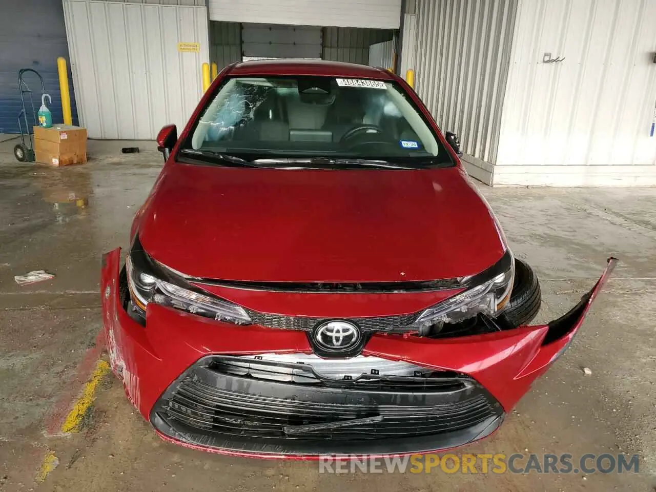 5 Photograph of a damaged car 5YFB4MDE5SP250370 TOYOTA COROLLA 2025