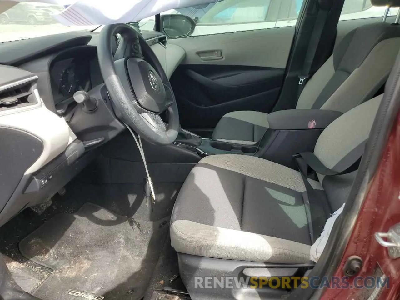 7 Photograph of a damaged car 5YFB4MDE5SP250370 TOYOTA COROLLA 2025