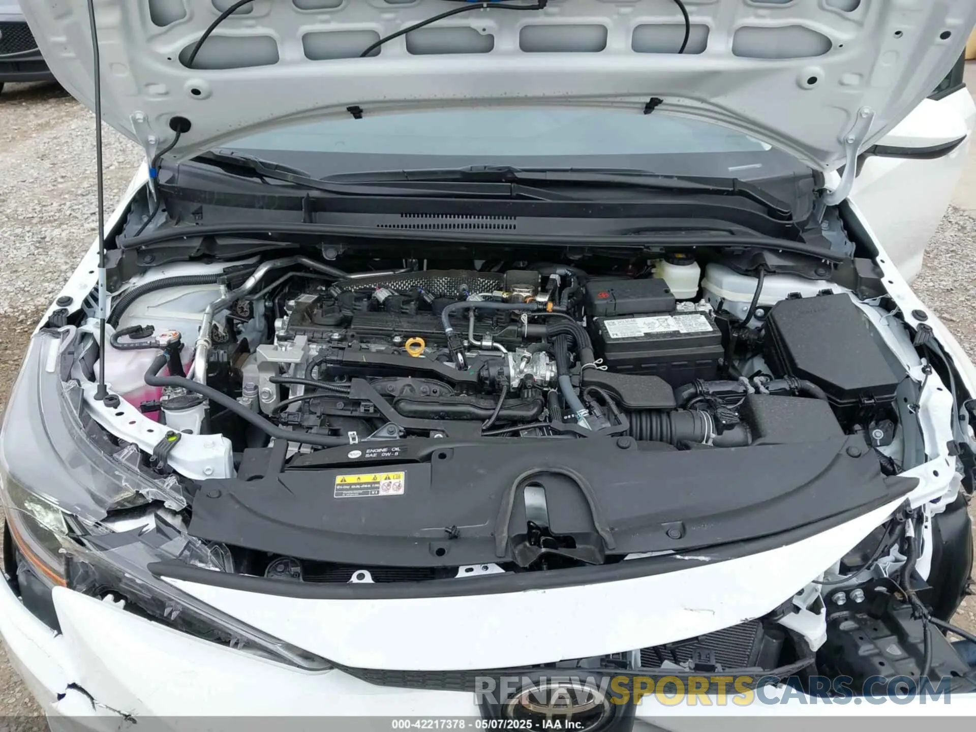 10 Photograph of a damaged car 5YFB4MDE5SP268464 TOYOTA COROLLA 2025