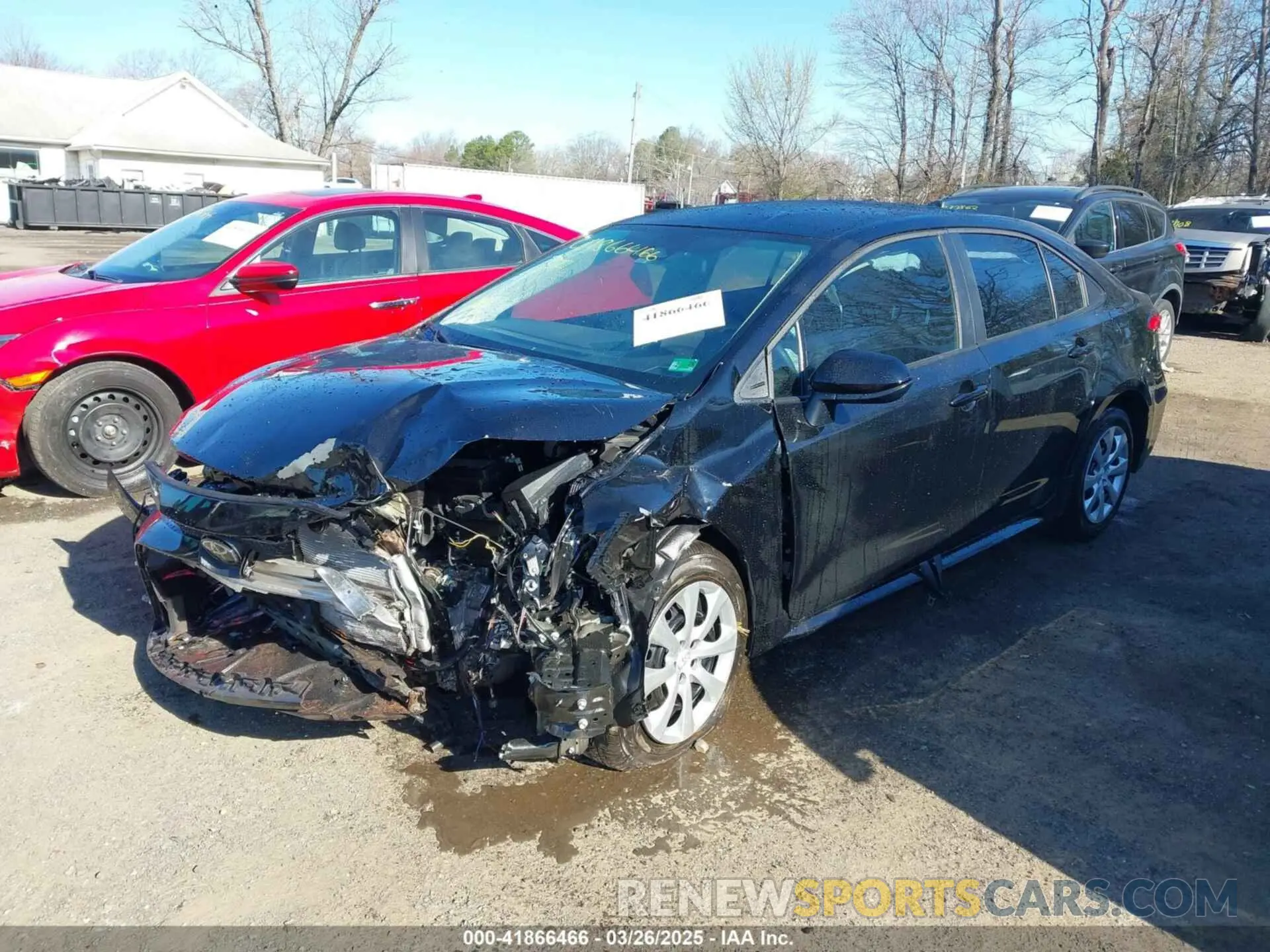 2 Photograph of a damaged car 5YFB4MDE5SP271901 TOYOTA COROLLA 2025